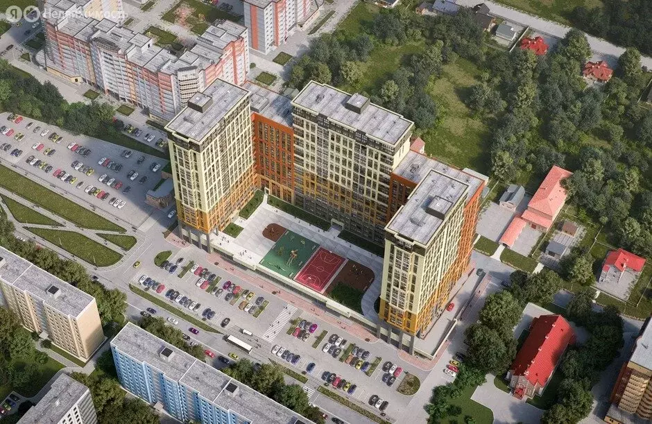 1-комнатная квартира: Рязань, район Канищево, Интернациональная улица, ... - Фото 1