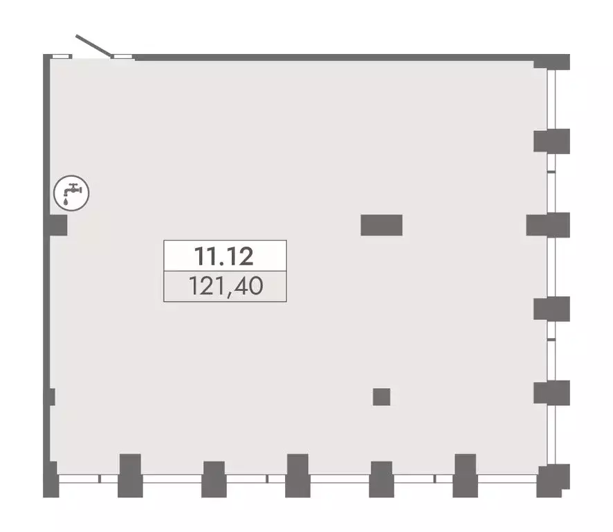 Офис (121.4 м) - Фото 1