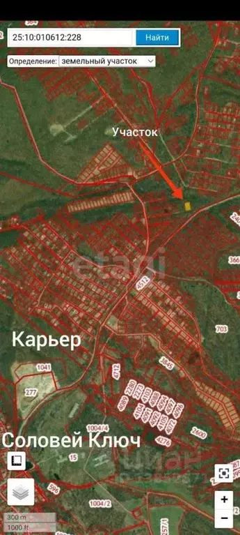 Участок в Приморский край, Надеждинский район, Актинидия СНТ  (10.0 ... - Фото 1
