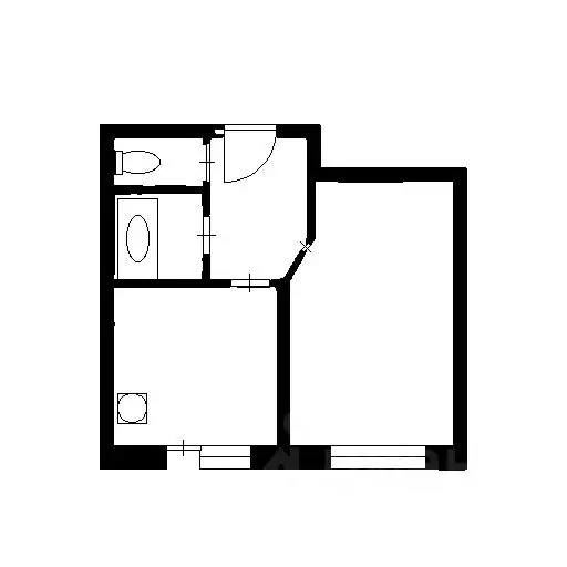 1-к кв. Санкт-Петербург дор. Кушелевская, 5к5 (32.2 м) - Фото 2