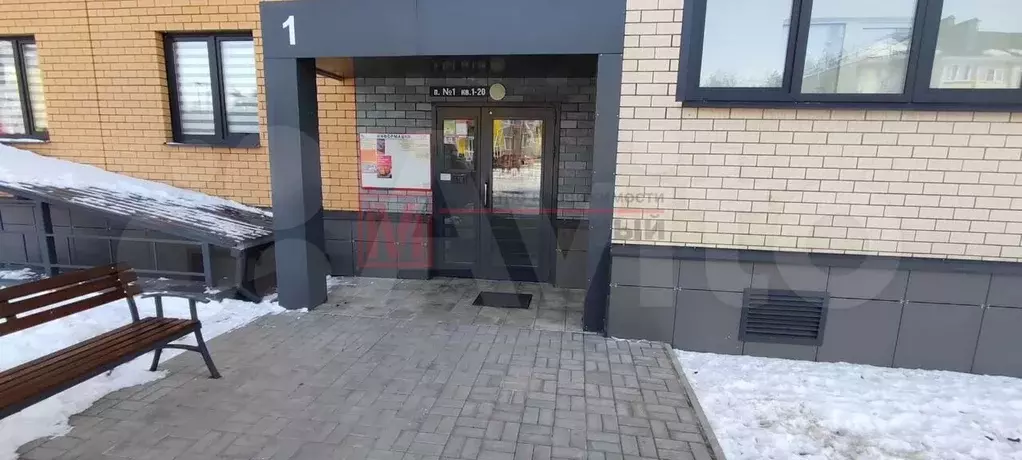 Квартира-студия, 39,2 м, 4/4 эт. - Фото 0
