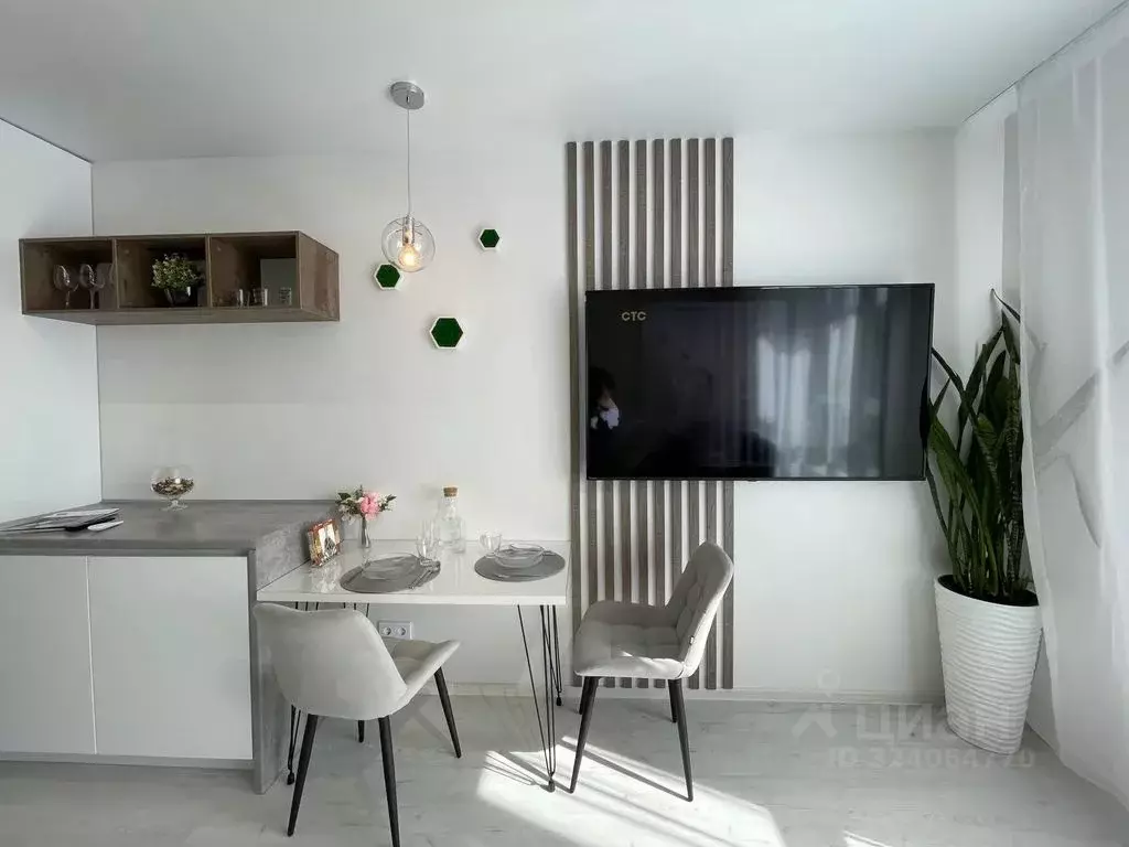 Студия Самарская область, Самара просп. Масленникова, 14А (35.0 м) - Фото 1