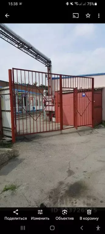 Гараж в Ростовская область, Азов Азовский район, Коллонтаевский пер., ... - Фото 2