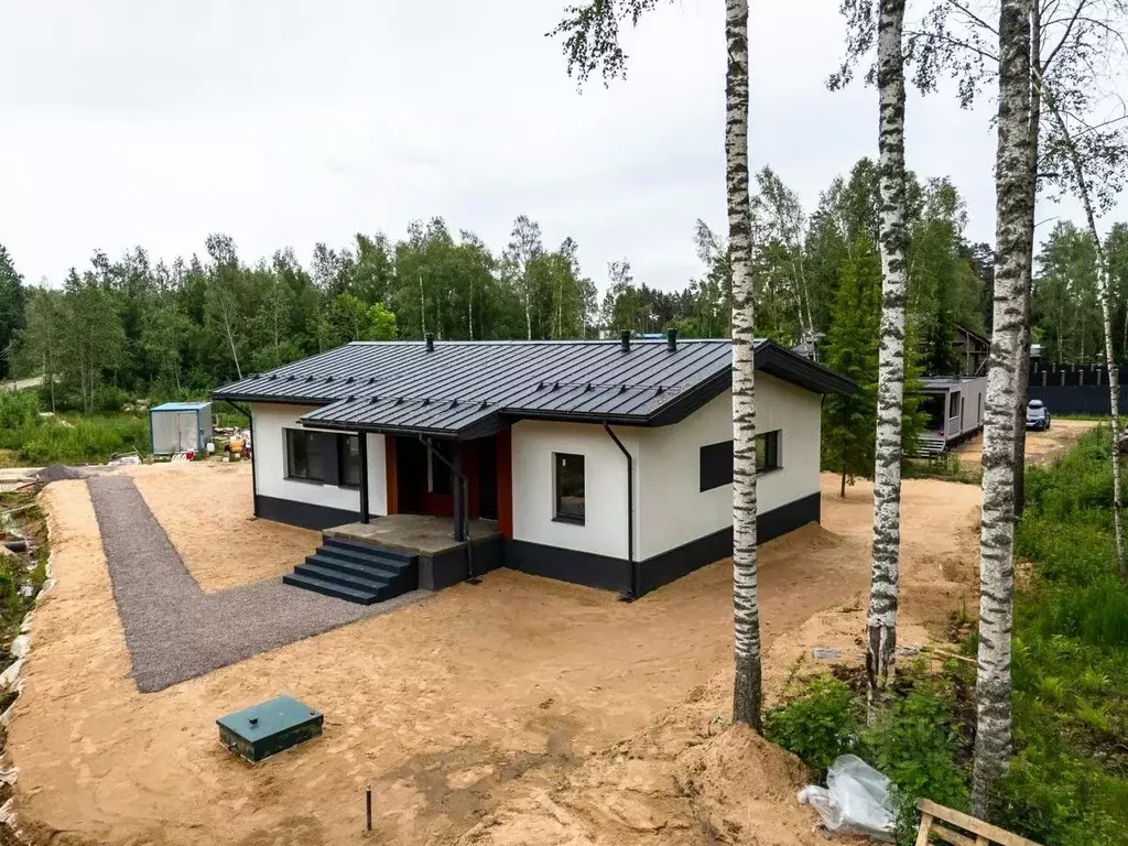 Коттедж в Ленинградская область, Всеволожский район, Куйвозовское ... - Фото 1