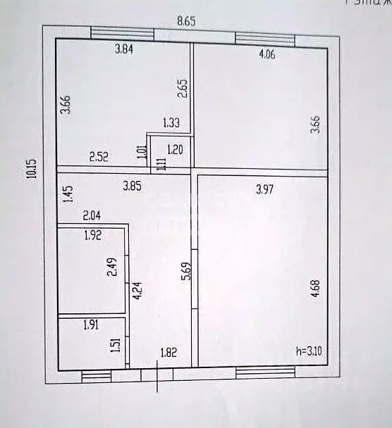 Дом в Алтайский край, Барнаул городской округ, пос. Центральный ул. ... - Фото 2