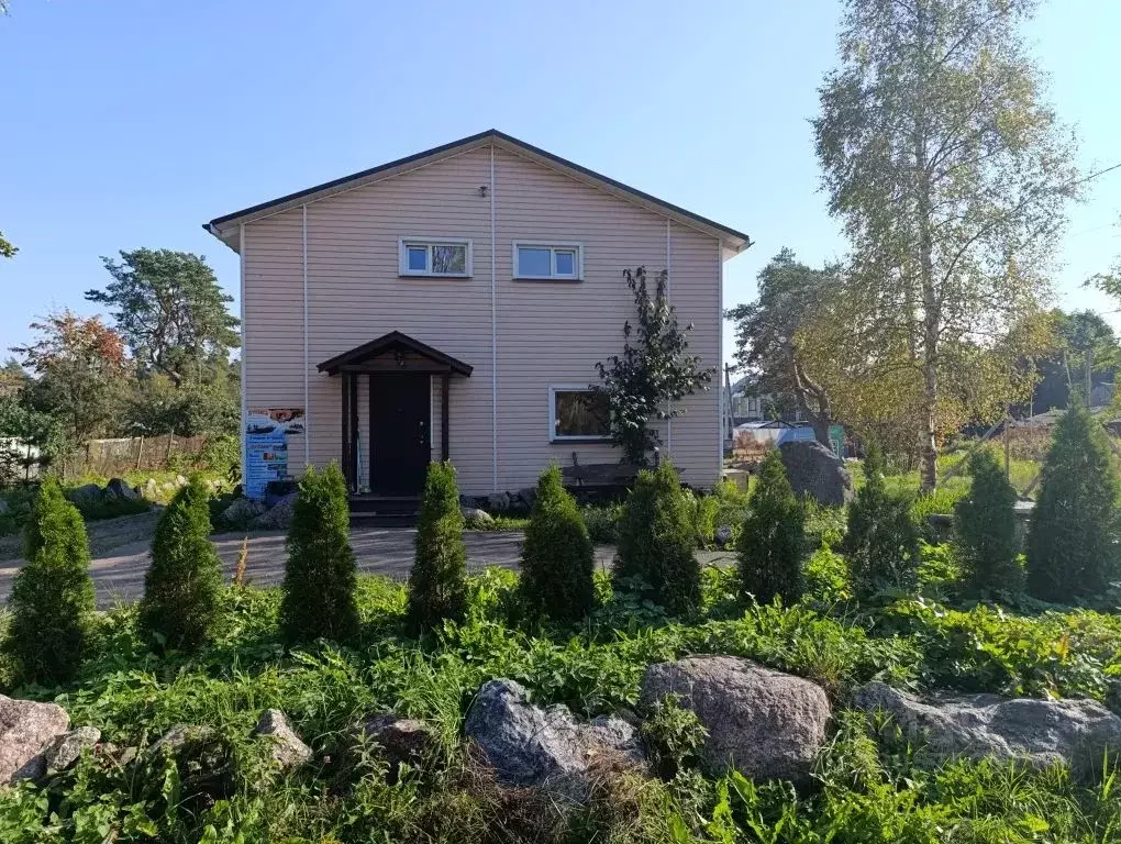 Дом в Ленинградская область, Приозерский район, Ромашкинское с/пос, ... - Фото 1