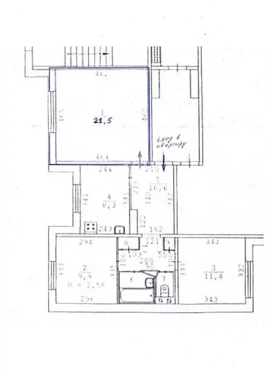 Комната Свердловская область, Екатеринбург ул. Опалихинская, 22 (21.5 ... - Фото 0