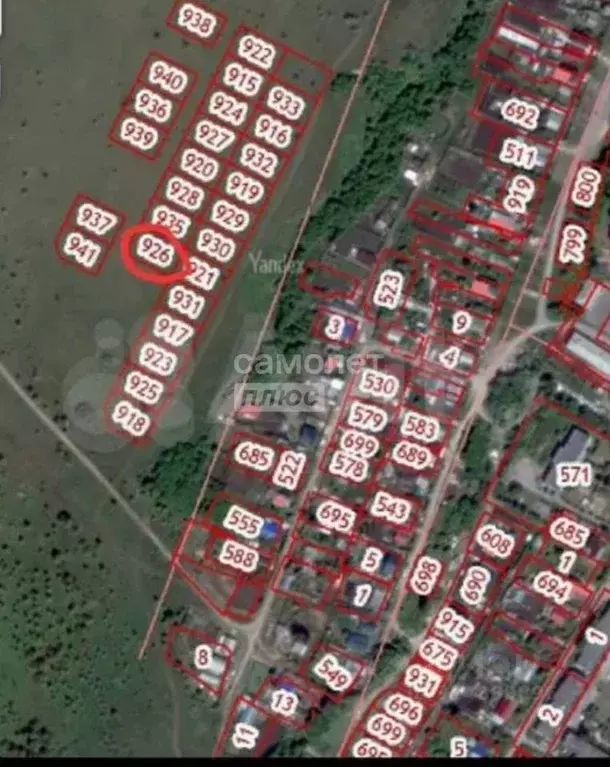 Участок в Самарская область, Сызранский район, пос. Варламово  (10.0 ... - Фото 1