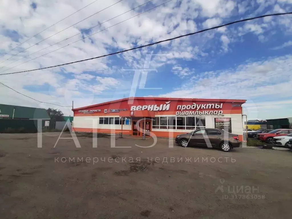 Торговая площадь в Татарстан, Зеленодольский район, Осиновское с/пос, ... - Фото 0
