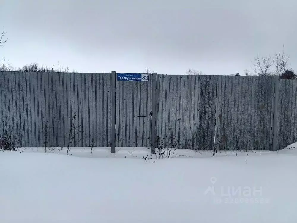 Участок в Самарская область, Сызрань Троекуровская ул., 82 (7.3 сот.) - Фото 2