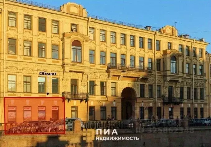Помещение свободного назначения в Санкт-Петербург наб. Канала ... - Фото 2