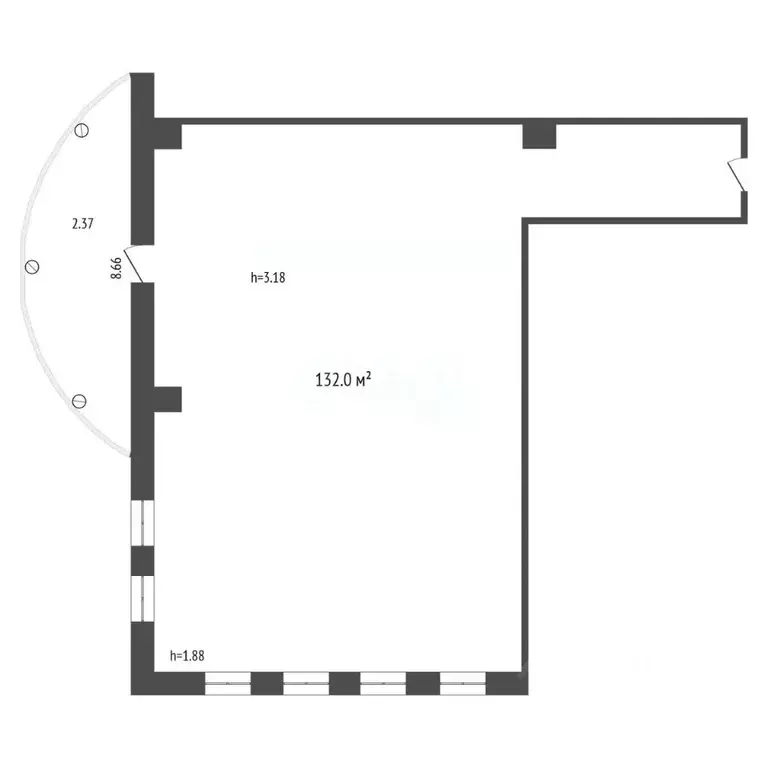 Офис в Тюменская область, Тюмень Одесская ул., 32 (132 м) - Фото 1