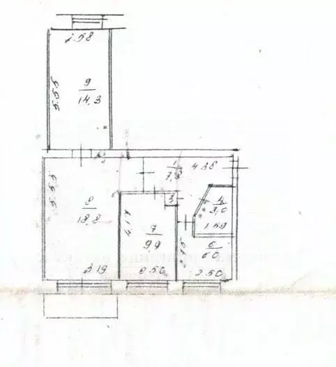 3-к кв. Кемеровская область, Кемерово просп. Ленина, 66Б (60.1 м) - Фото 2