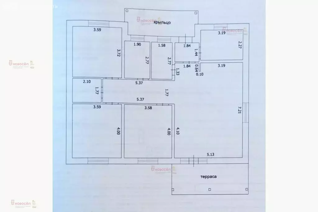 Дом в село Малобрусянское, улица Кирова, 17 (130 м) - Фото 0