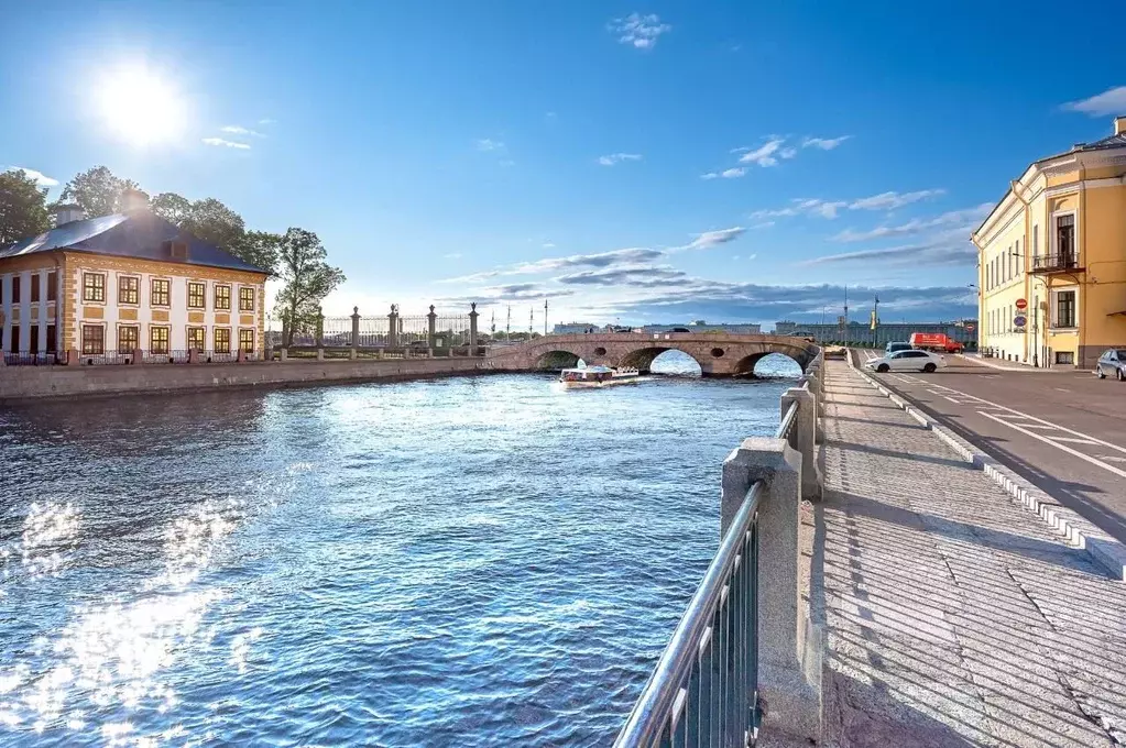 3-к кв. Санкт-Петербург наб. Реки Фонтанки, 4 (86.0 м) - Фото 0