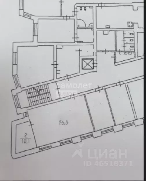 Офис в Тюменская область, Тюмень ул. Немцова, 22 (65 м) - Фото 2