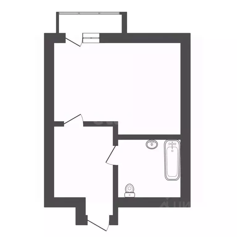 Студия Свердловская область, Верхняя Пышма Юбилейная ул., 26 (31.1 м) - Фото 1