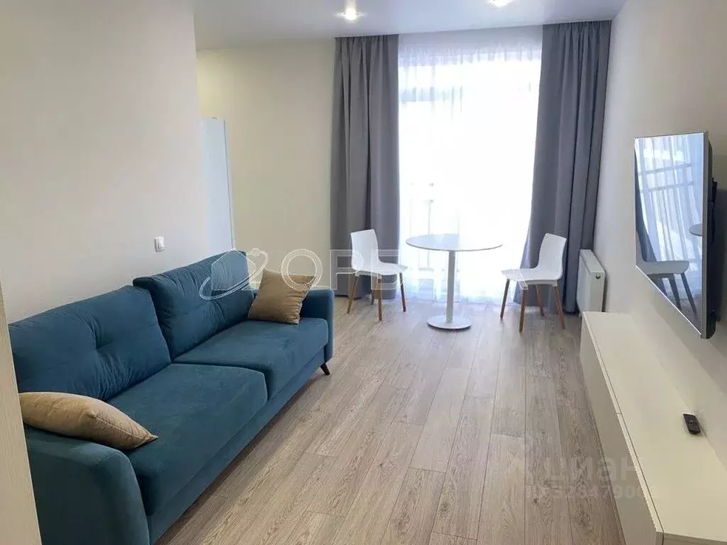 Студия Тюменская область, Тюмень ул. Краснооктябрьская, 16к1 (31.4 м) - Фото 2