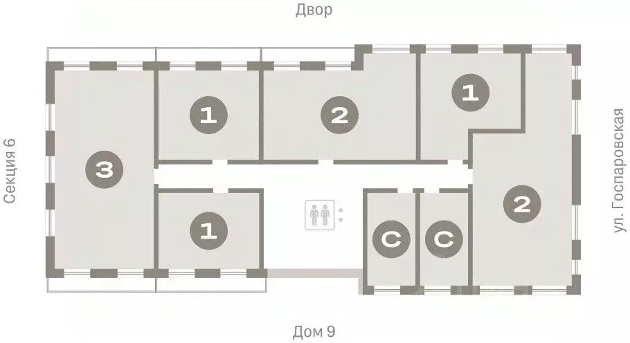 1-к кв. Тюменская область, Тюмень Причальная ул., 7 (38.05 м) - Фото 1