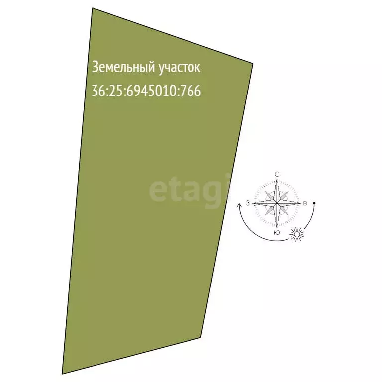 Участок в деревня Борки, улица Победы (5392 м) - Фото 2