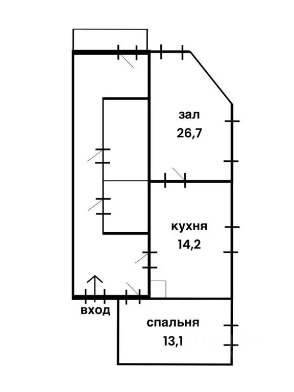 2-к кв. Белгородская область, Белгород ул. Губкина, 42в (85.0 м) - Фото 0