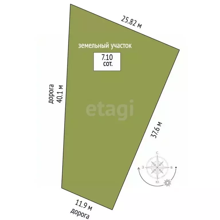 Участок в Крым, Ленинский район, Семисотское с/пос, с. Каменское ул. ... - Фото 2