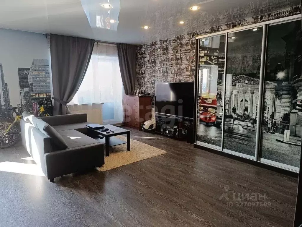 Студия Тюменская область, Тюмень ул. Мебельщиков, 6 (48.7 м) - Фото 2