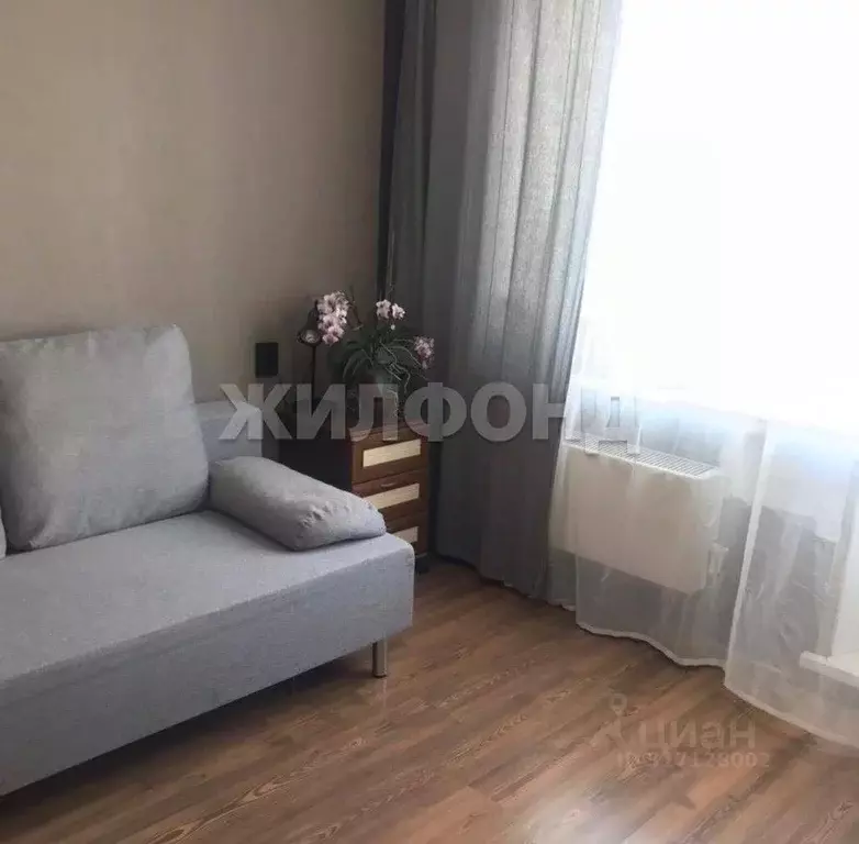 1-к кв. Новосибирская область, Новосибирск ул. Дмитрия Шмонина, 2 ... - Фото 0