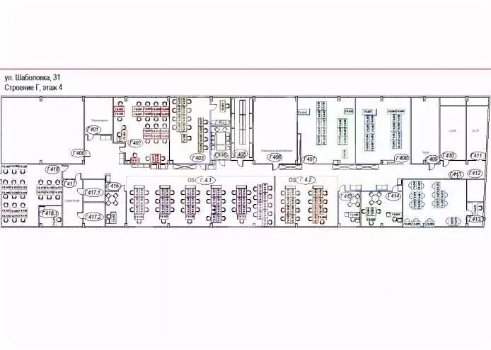 Помещение свободного назначения в Москва ул. Шаболовка, 31Г (1107 м) - Фото 2