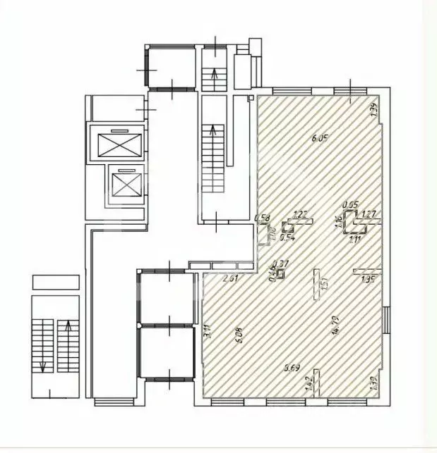 Помещение свободного назначения в Москва ул. Трехполье, 6к1 (104 м) - Фото 2