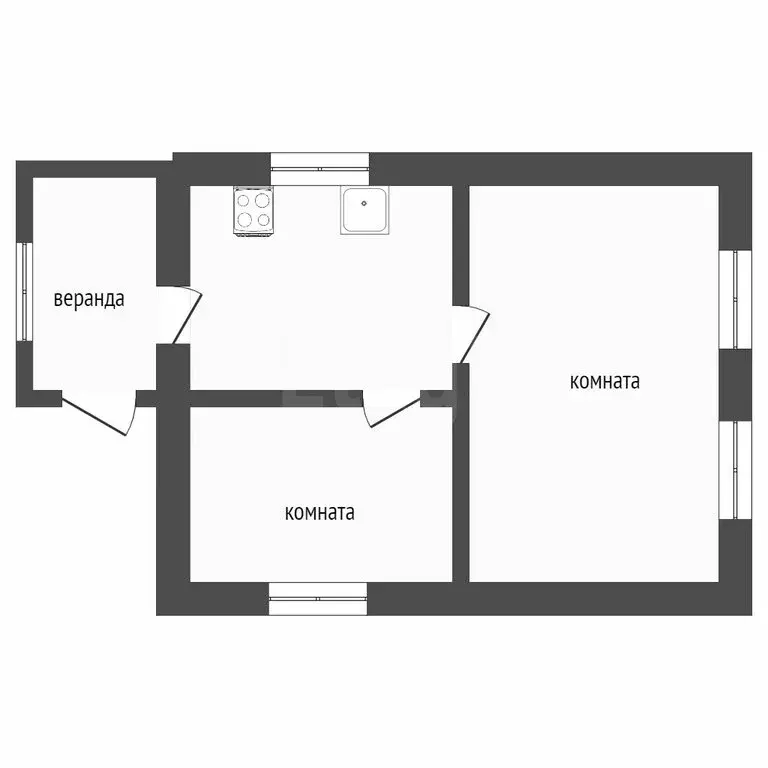Дом в Тюмень, улица Короленко (40 м) - Фото 0