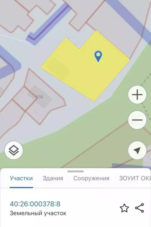 Участок в Калужская область, Калуга Заречная ул., 61 (6.32 сот.) - Фото 2