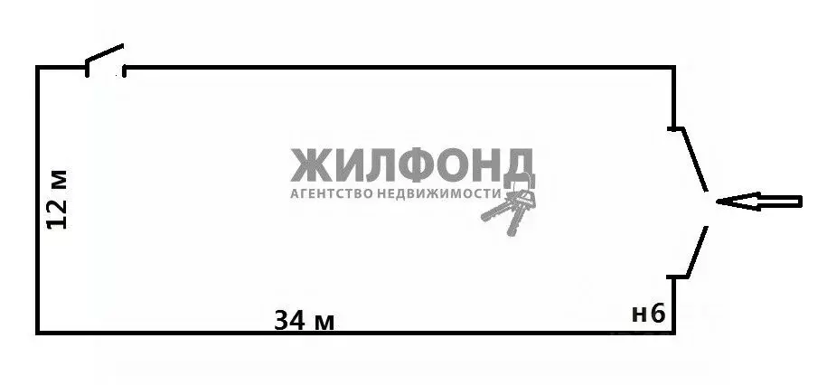Склад в Новосибирская область, Новосибирск Хилокская ул., 19 (408 м) - Фото 1
