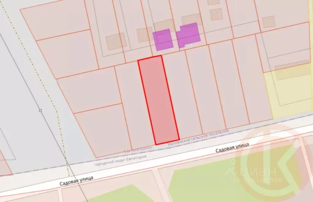 Участок в Крым, Евпатория городской округ, Заозерное пгт  (6.0 сот.) - Фото 1