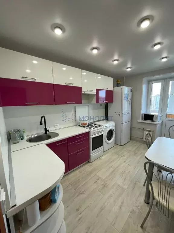 2-к кв. Нижегородская область, Кстово ул. Ступишина, 1А (45.3 м) - Фото 1