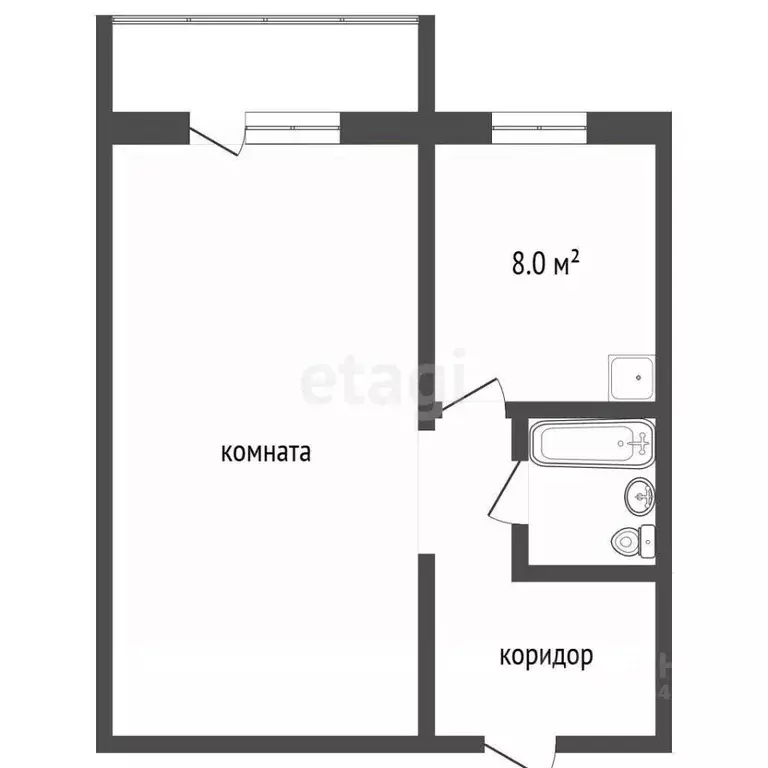 1-к кв. Москва ул. Довженко, 6 (38.2 м) - Фото 2