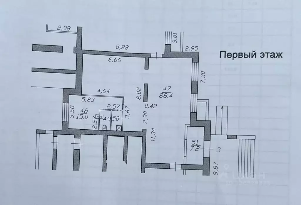 Помещение свободного назначения в Ярославская область, Ярославль ул. ... - Фото 1