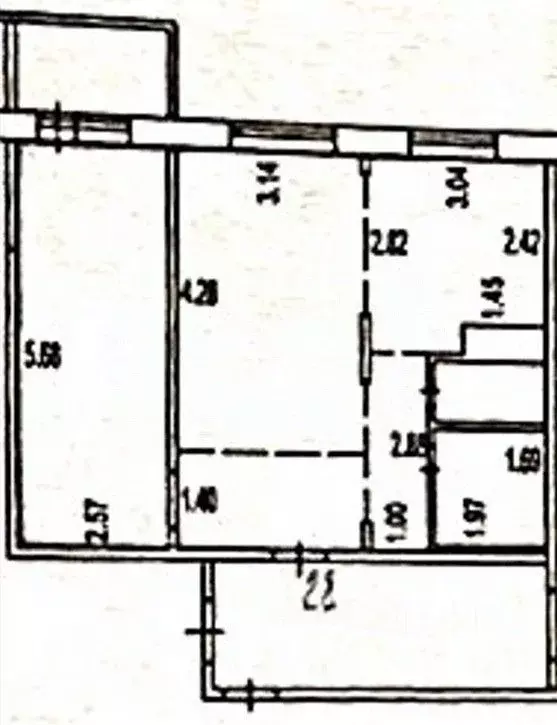 2-к кв. Алтайский край, Барнаул ул. Сергея Ускова, 31 (49.3 м) - Фото 2