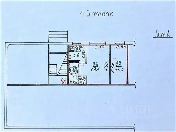 2-к кв. Орловская область, Орел ул. Латышских Стрелков, 79 (44.6 м) - Фото 1