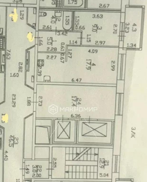 1-к кв. Санкт-Петербург Дальневосточный просп., 12к2 (35.0 м) - Фото 2