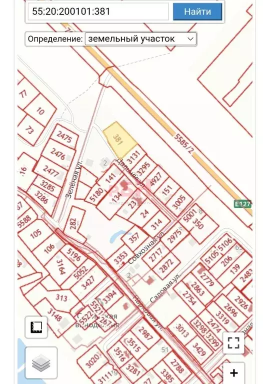 Участок в Омская область, Омский район муниципальный округ, с. Розовка ... - Фото 1