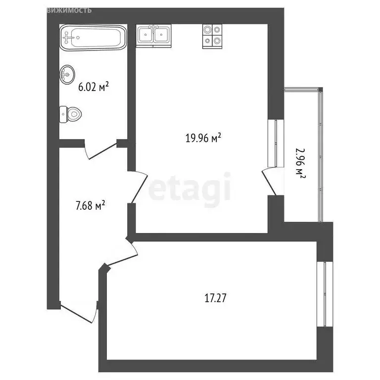 2-комнатная квартира: Ярославль, посёлок Норское, 2-й Норский ... - Фото 1