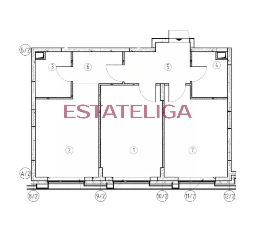 2-к кв. Москва наб. Марка Шагала, 1к2 (68.0 м) - Фото 1