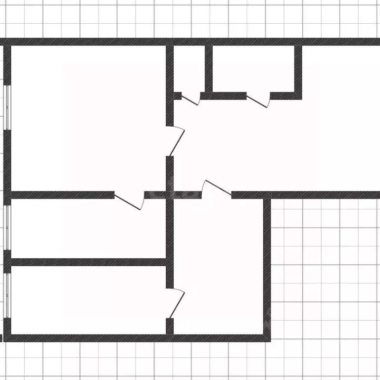 3-к кв. Белгородская область, Белгород ул. Губкина, 53а (74.0 м) - Фото 2
