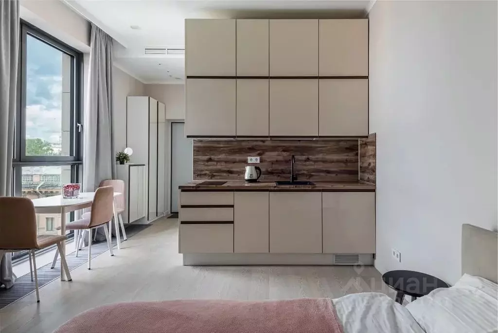 Студия Москва Ленинградский просп., 34А (27.0 м) - Фото 2