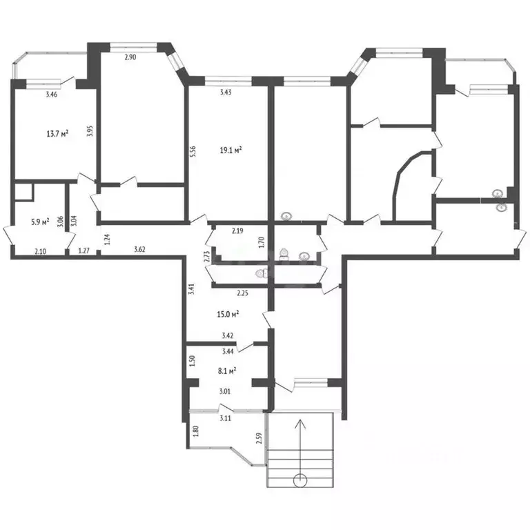 Помещение свободного назначения в Тюменская область, Тюмень Широтная ... - Фото 2