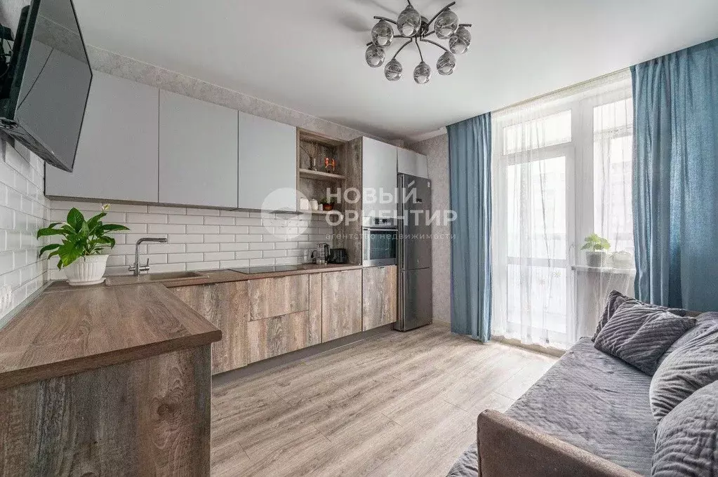Квартира, 1 комната, 44.6 м - Фото 1