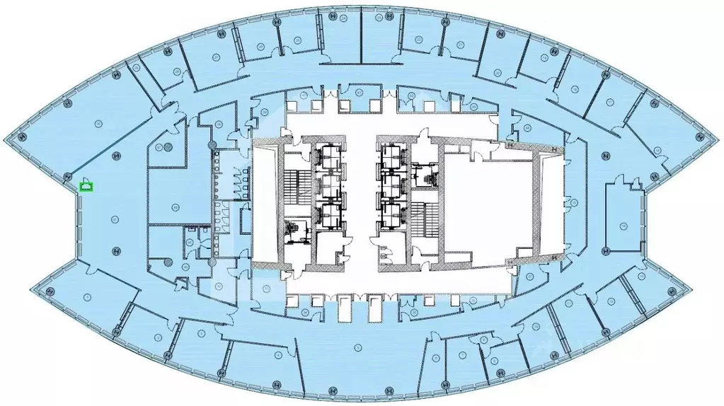 Помещение свободного назначения в Москва наб. Пресненская, 10блокС ... - Фото 2