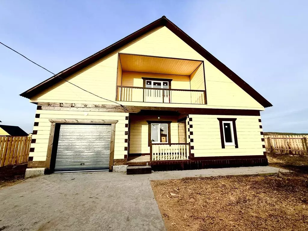 Дом в Иркутская область, Иркутский муниципальный округ, д. Куда ул. ... - Фото 1