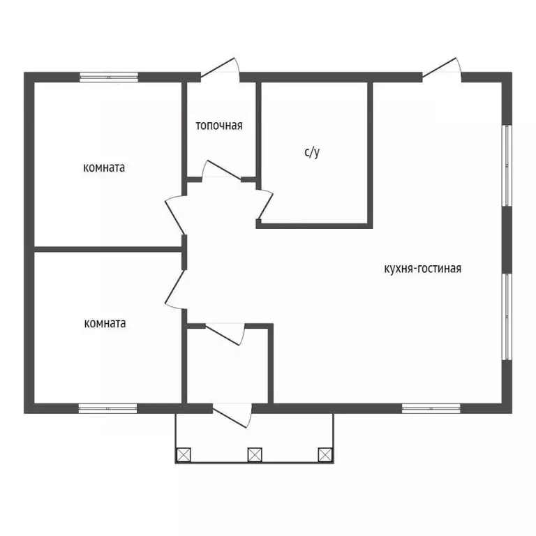 Дом в Красноярский край, Сосновоборский муниципальный округ, с. ... - Фото 2